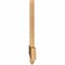 Ekena Millwork Eugene Smooth Timber Gable Bracket, Western Red Cedar, 48"W x 20"H x 1 1/2"D x 3 1/2"F, 10/12 Pitch GBW048X20X0204EUG00SWR - alternate 4